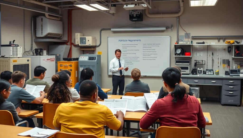 HVAC School Admission Requirements