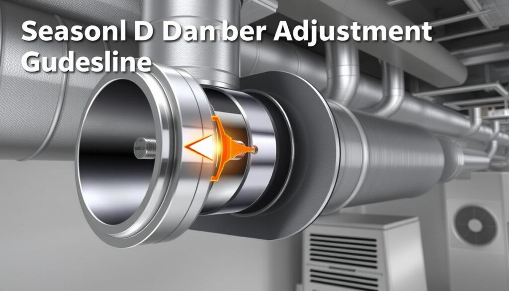 HVAC Seasonal Damper Adjustment