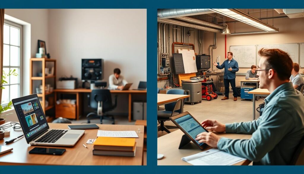 HVAC Training Online vs Traditional Comparison HVAC Training Online vs Traditional Comparison