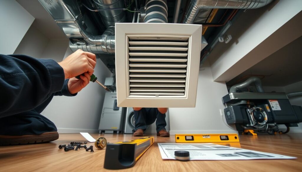 HVAC Vent Installation Process HVAC Vent Installation Process