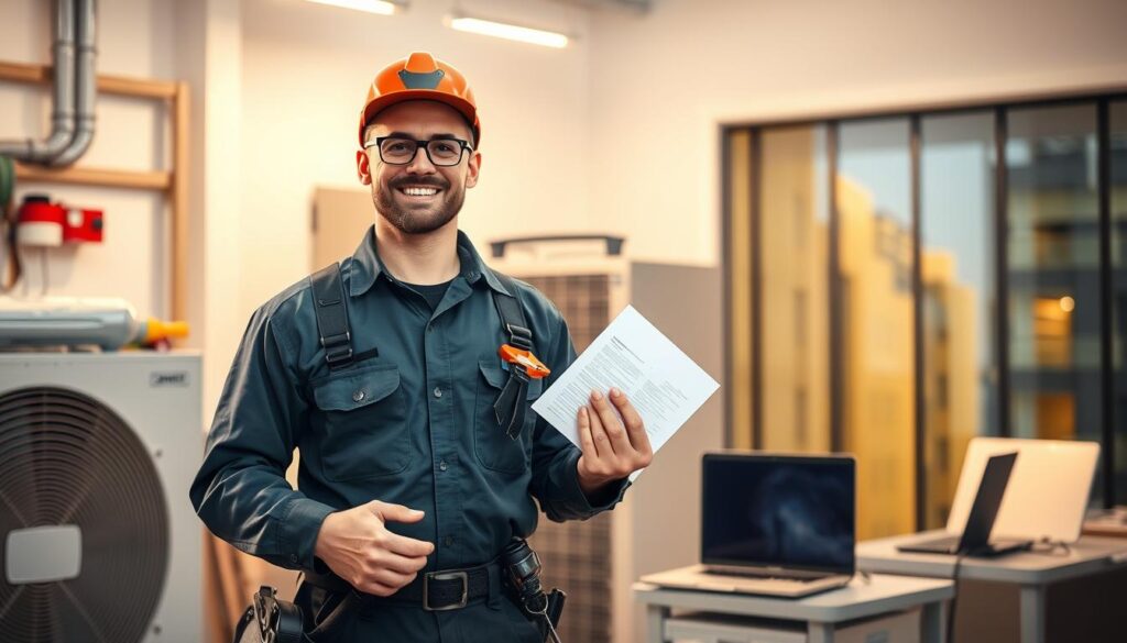 HVAC Worker Income Benefits Package