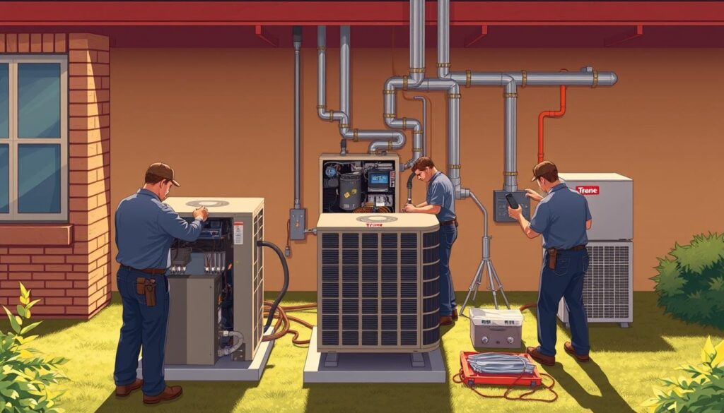 Trane HVAC Installation Process
