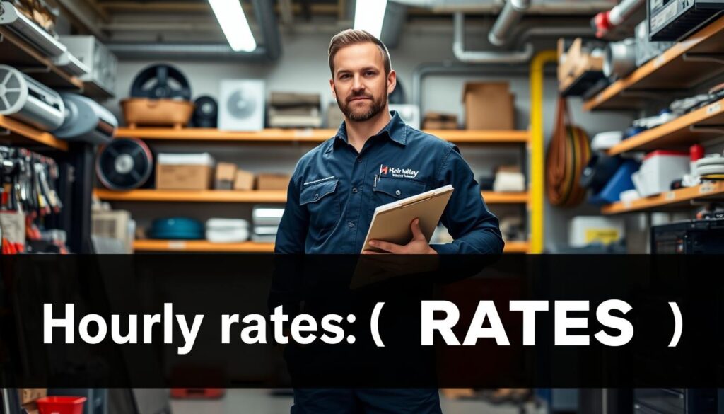 how much does hvac pay an hour