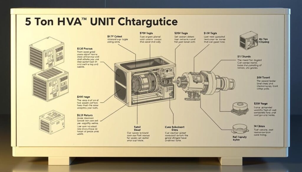how much is a 5 ton hvac unit
