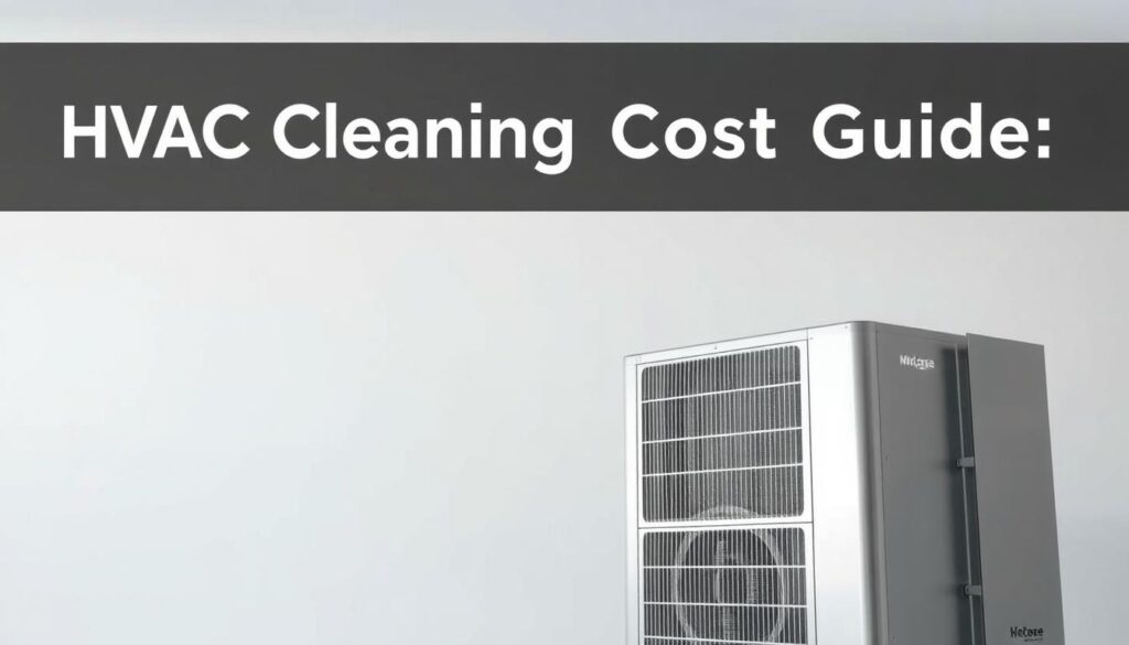 how much is a hvac cleaning