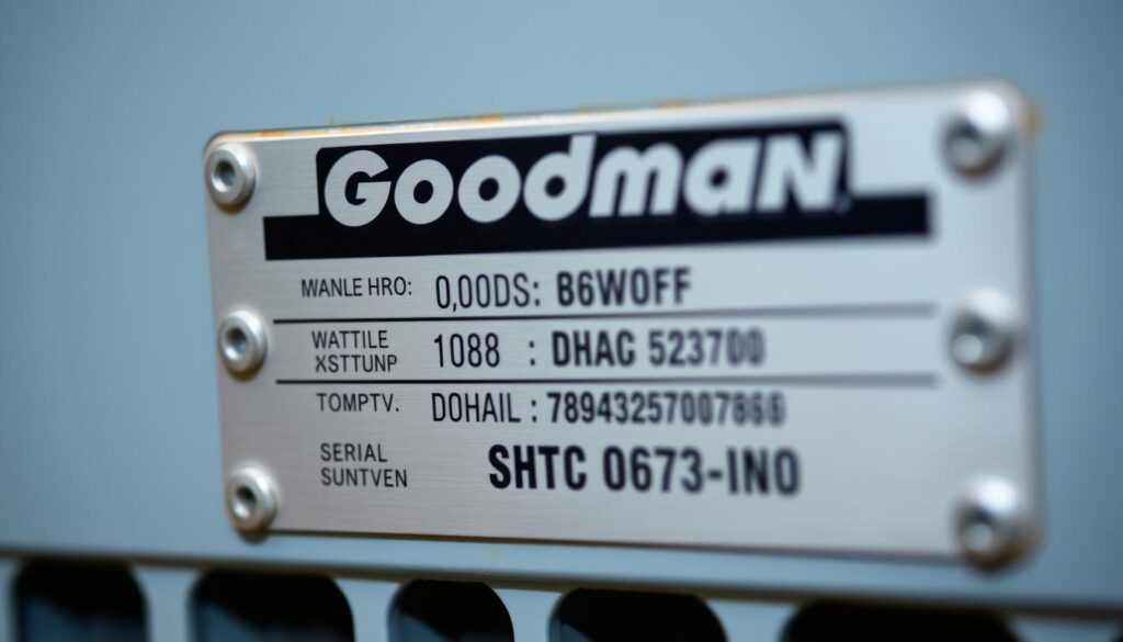 how old is my goodman hvac