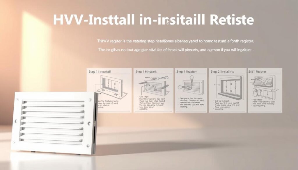 how to add hvac register