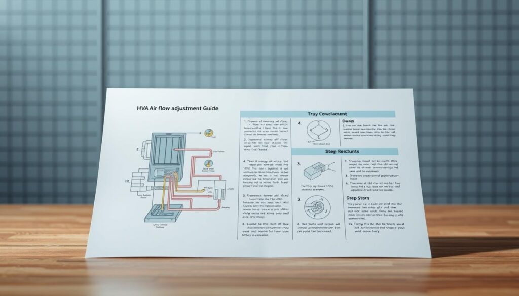 how to adjust hvac air flow
