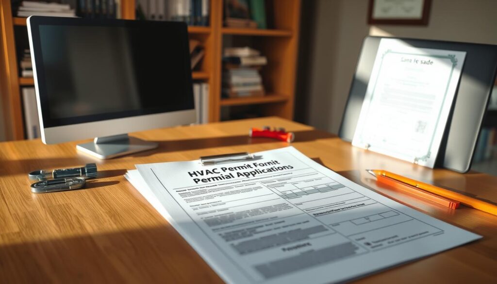 how to apply for hvac permit