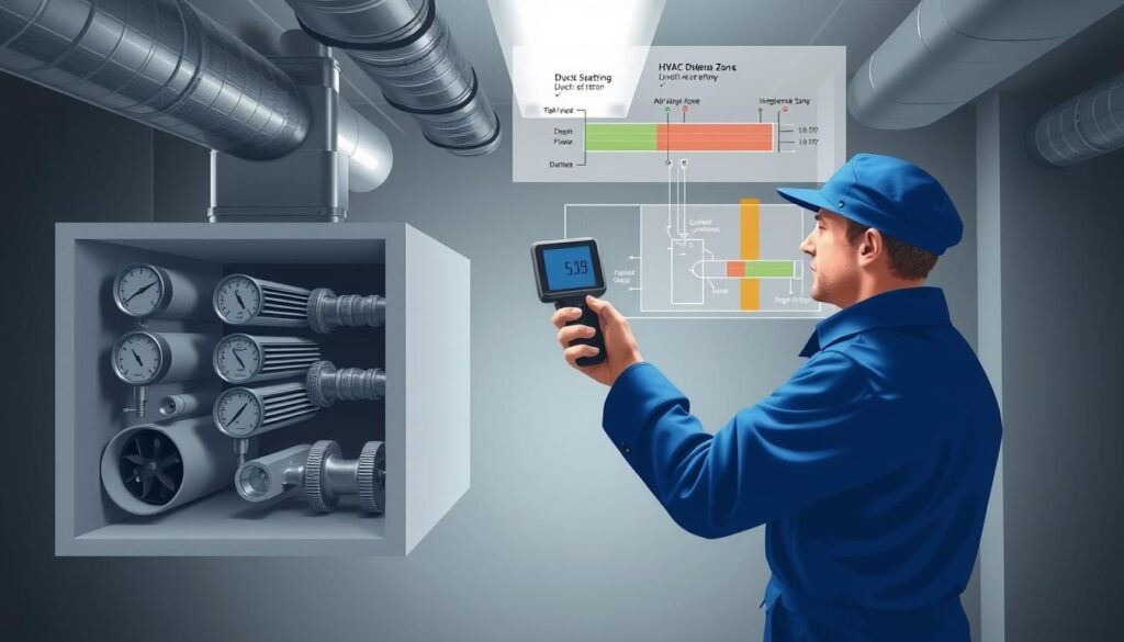 how to balance hvac ducts