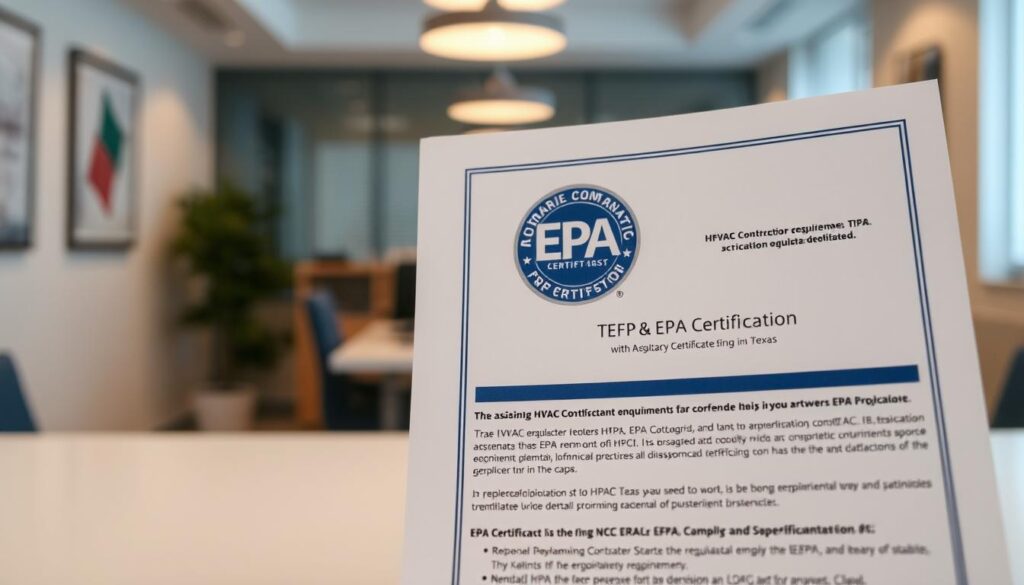 EPA Certification for HVAC Contractors in Texas