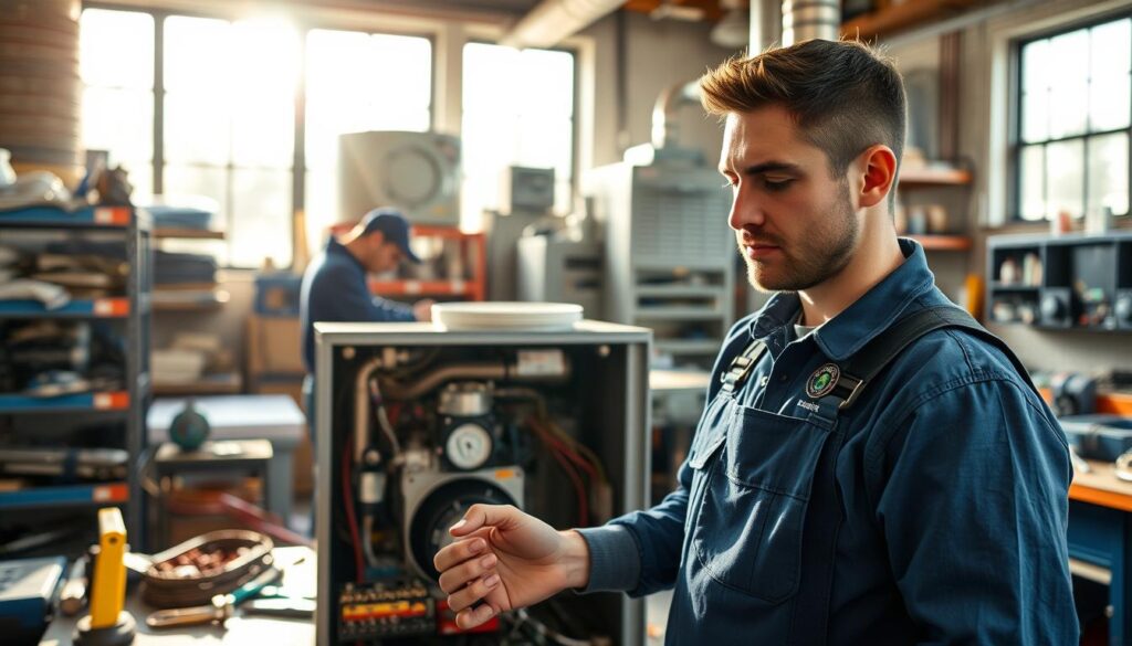 HVAC Apprentice Work Experience