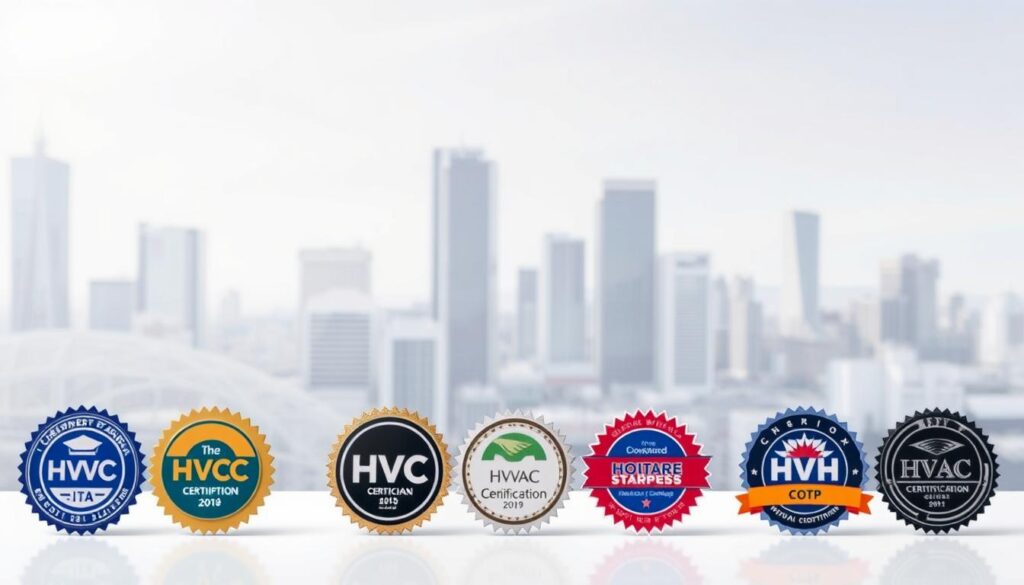 HVAC Certification Types