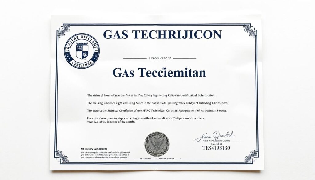 HVAC Gas Technician Certification