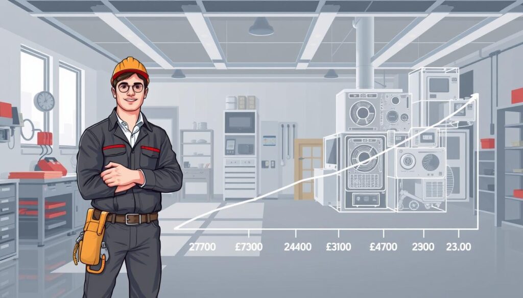 HVAC Technician Salary Progression