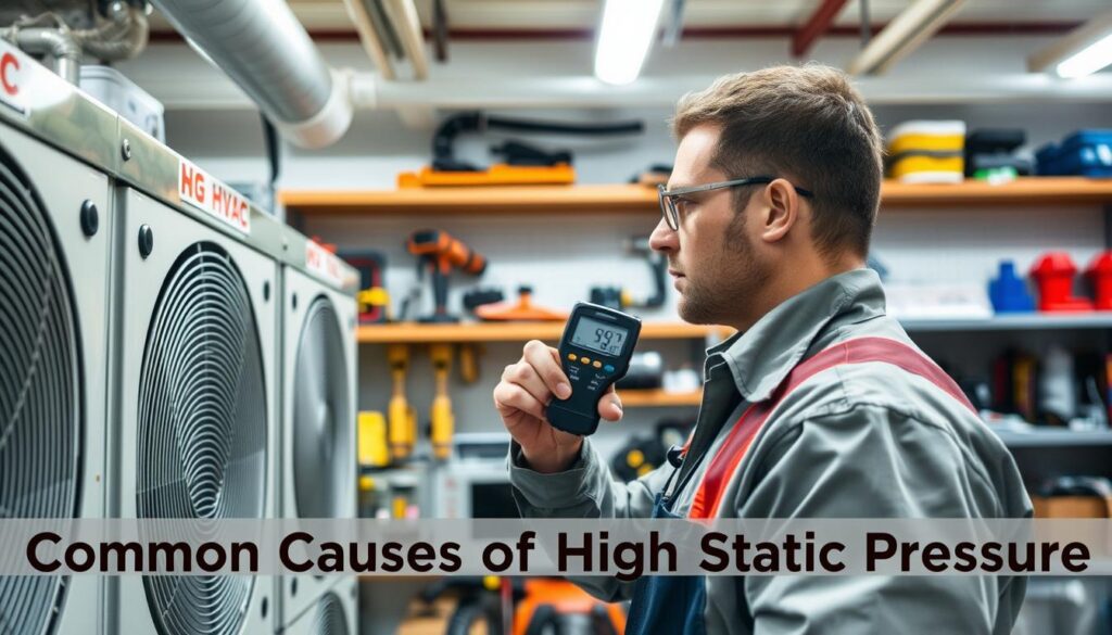 HVAC static pressure troubleshooting