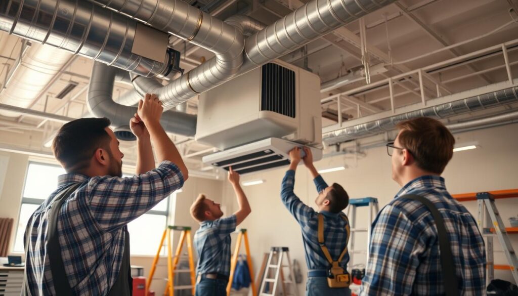 Professional HVAC Installation Process Professional HVAC Installation Process