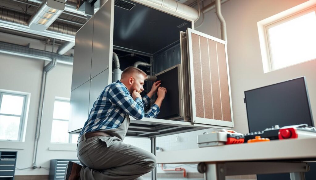 Professional HVAC Maintenance Inspection
