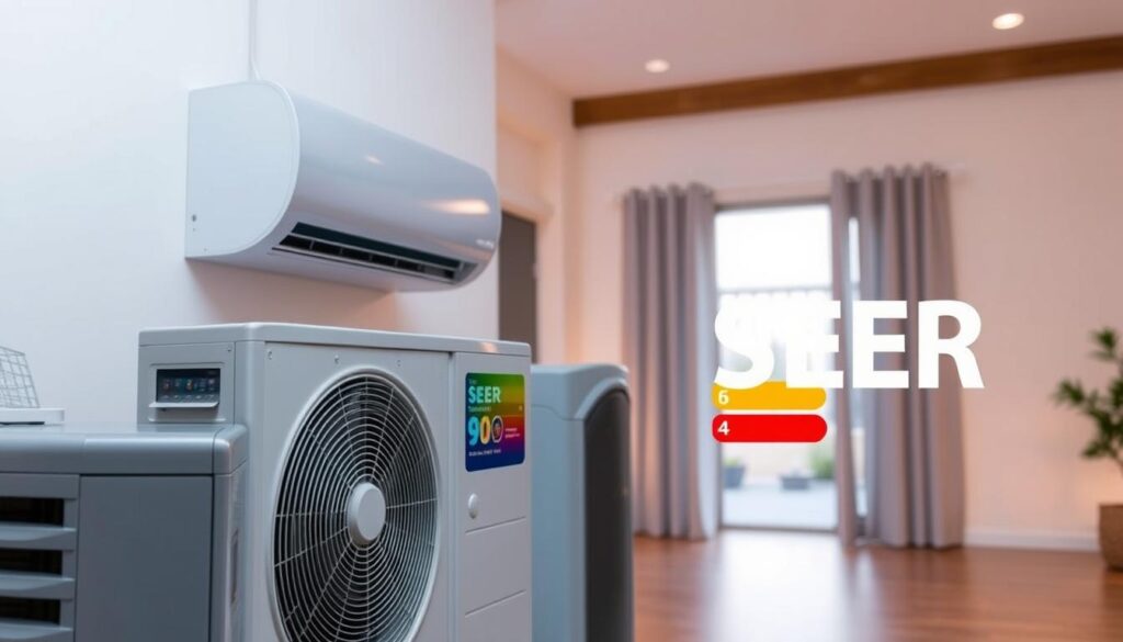 Split HVAC System Energy Efficiency