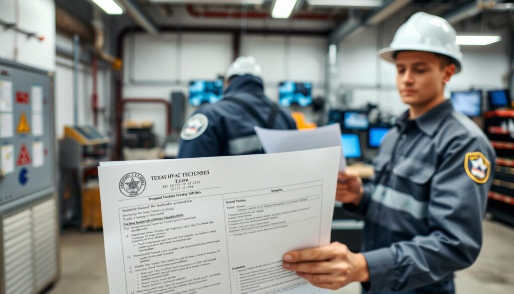 Texas HVAC Technician License Exam Details