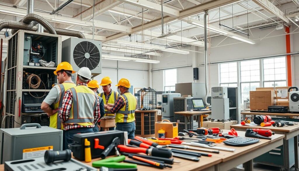 how long is hvac school in texas