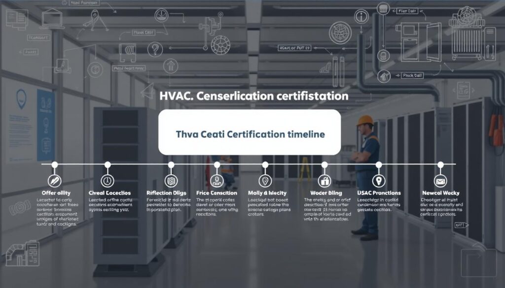how long to get certified in hvac