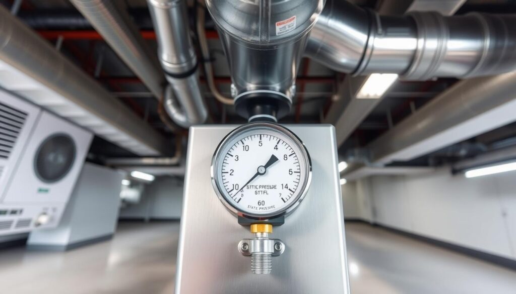 how to check static pressure hvac