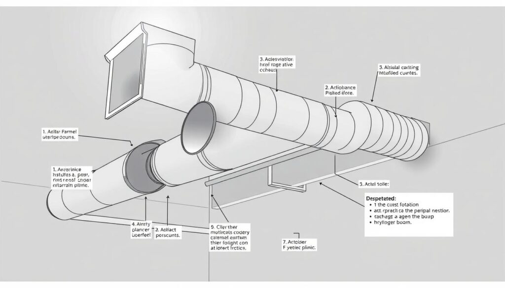 how to install hvac duct
