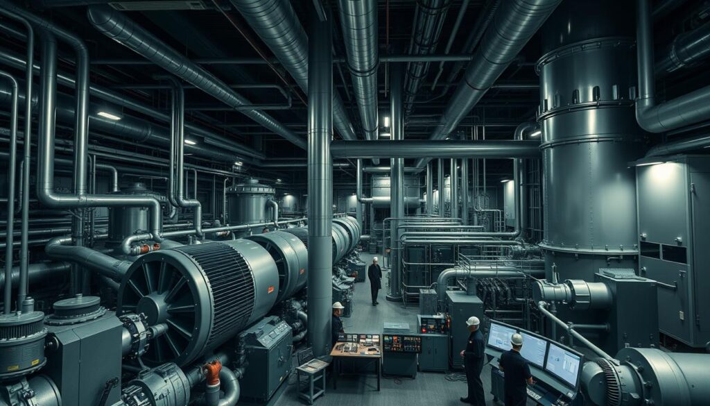 HVAC Central Cooling and Heating Plant Design