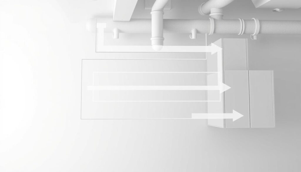 how to determine hvac air flow direction