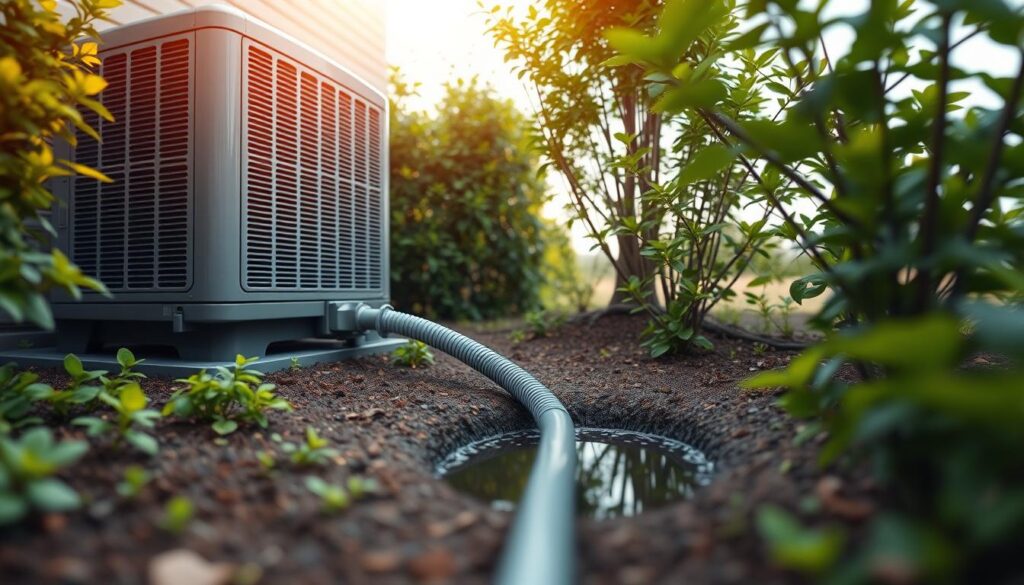 how to drain water from hvac