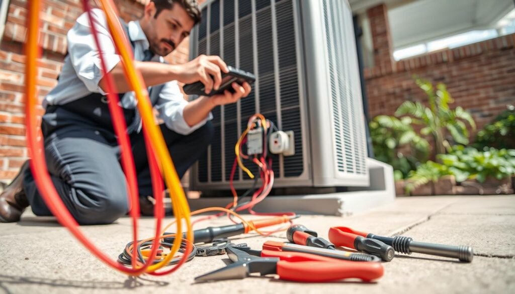 AC Unit Capacitor Connection Test AC Unit Capacitor Connection Test