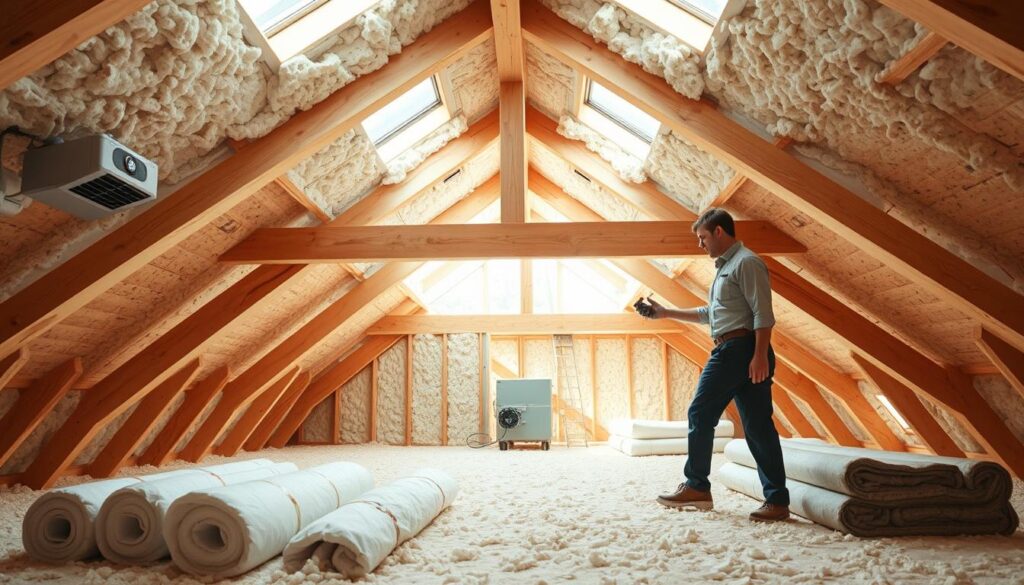 Attic HVAC Installation Insulation Strategies