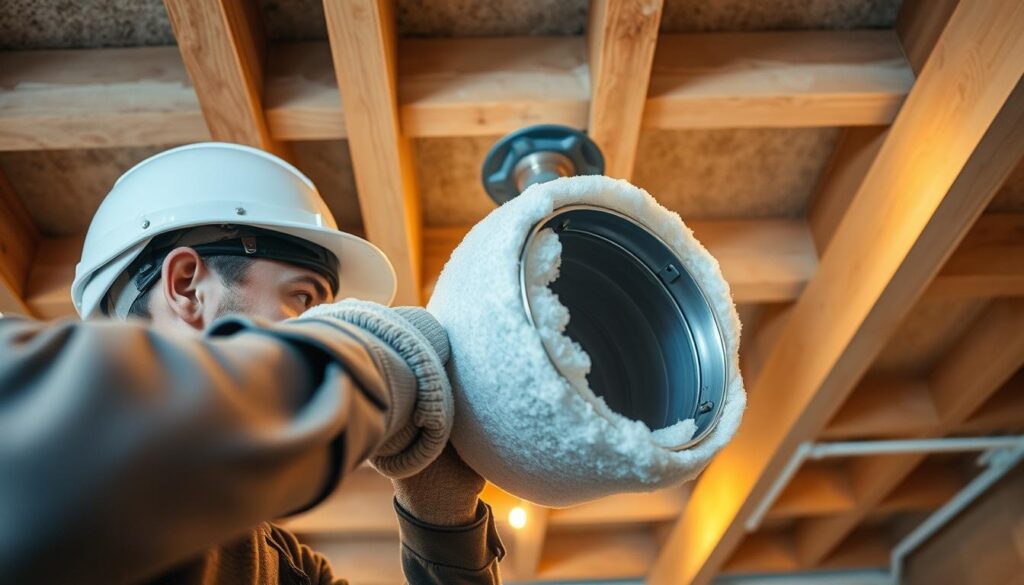 Ceiling Boot Insulation Techniques