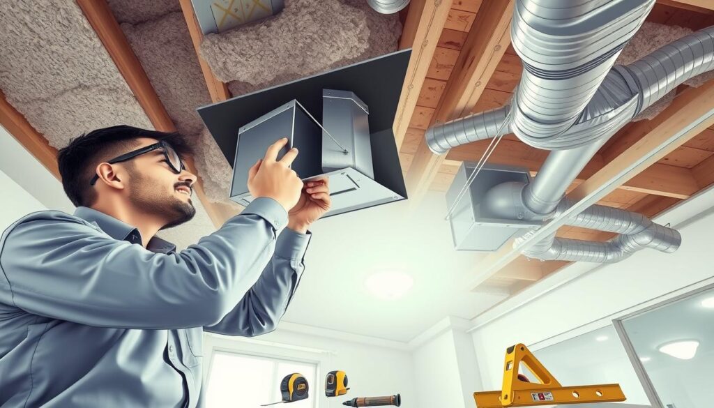 HVAC Boot Installation Process