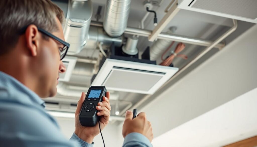 HVAC Diffuser Testing Process