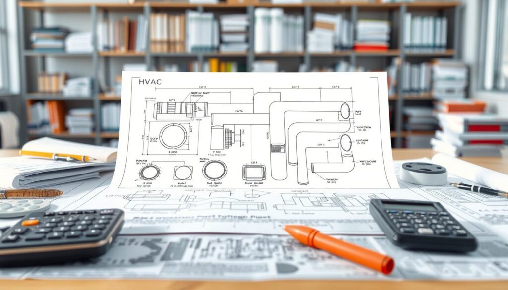 HVAC Ductwork Drawing Techniques
