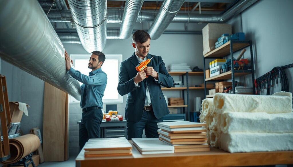 HVAC Ductwork Insulation and Leak Sealing HVAC Ductwork Insulation and Leak Sealing