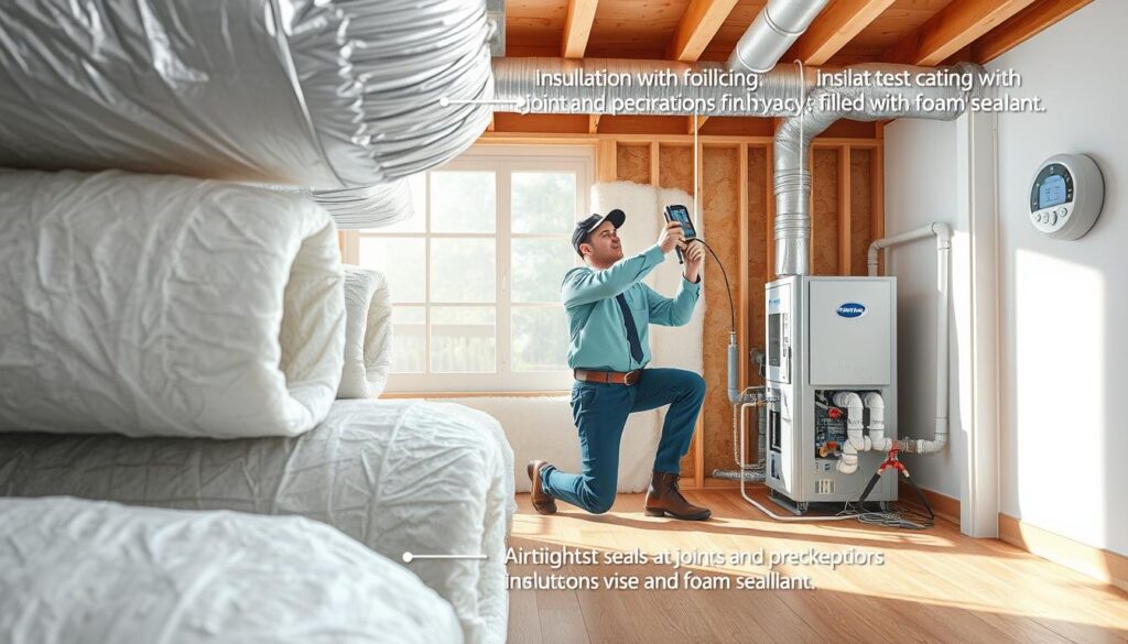 HVAC Insulation and Sealing Techniques