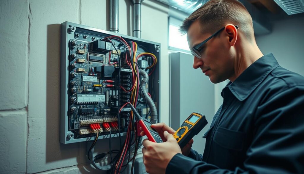 HVAC Integrated Furnace Control Board Location