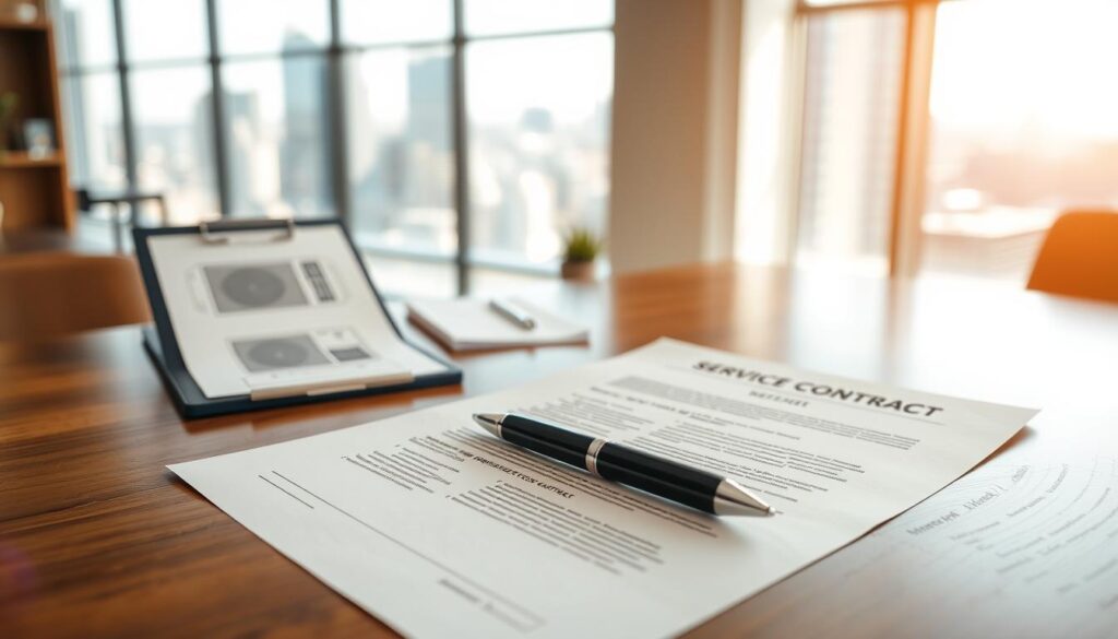 HVAC Maintenance Service Contract Design