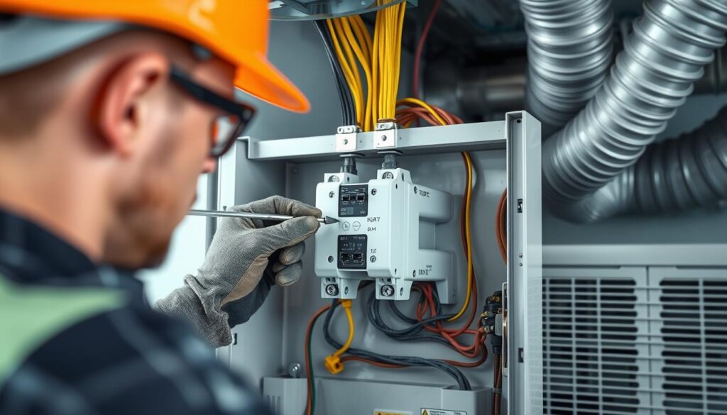 HVAC Surge Protector Mounting