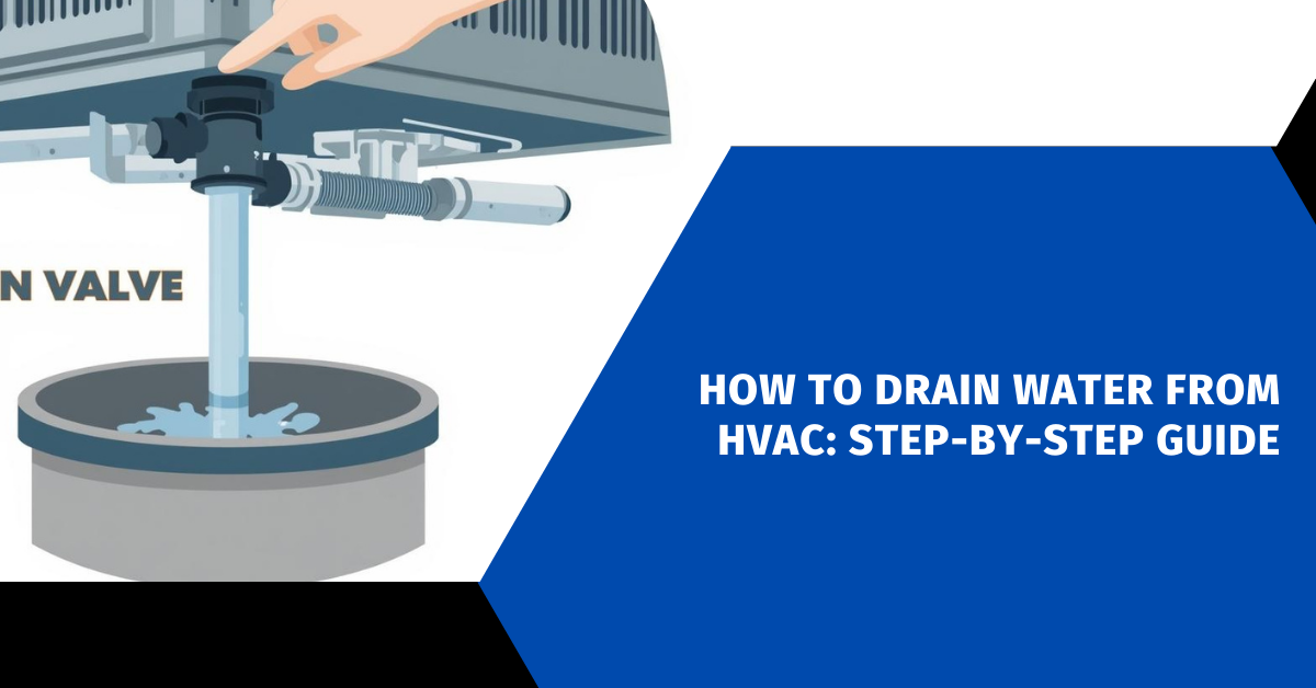How to Drain Water from HVAC: Step-by-Step Guide