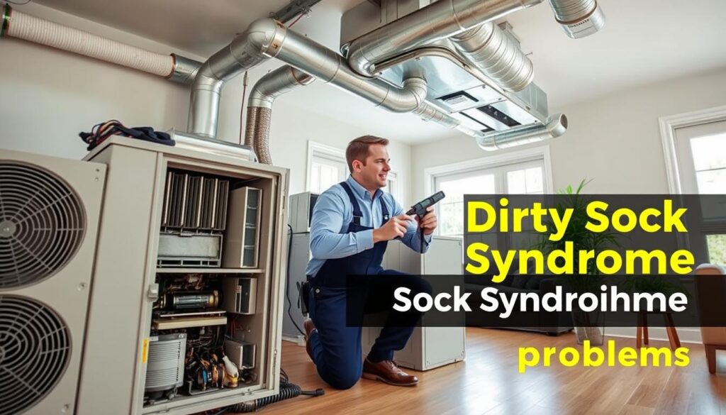 how to fix dirty sock syndrome hvac