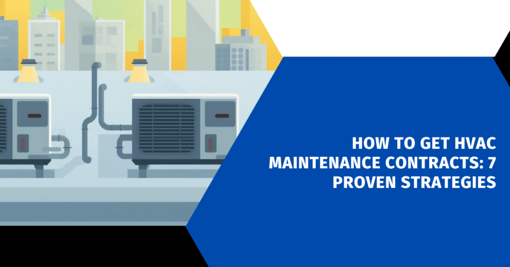 How to Get HVAC Maintenance Contracts: 7 Proven Strategies