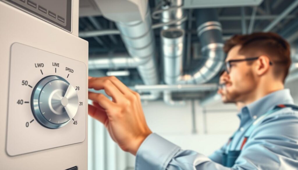 how to increase blower speed on hvac