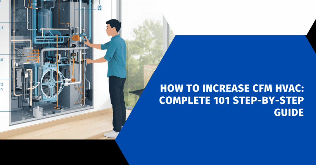 How to Increase CFM HVAC: Complete 101 Step-by-Step Guide