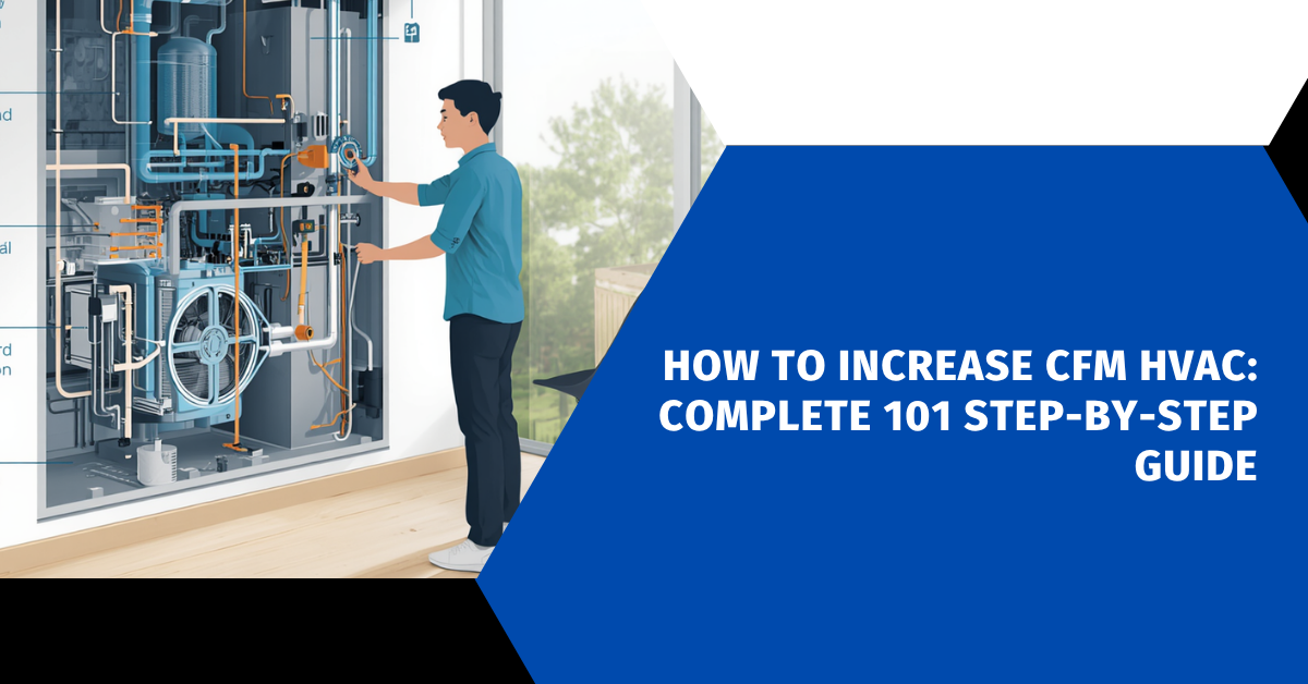 How to Increase CFM HVAC: Complete 101 Step-by-Step Guide
