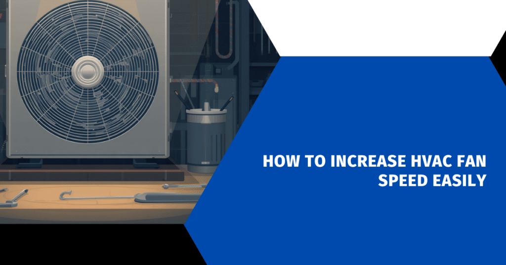 How to Increase HVAC Fan Speed Easily