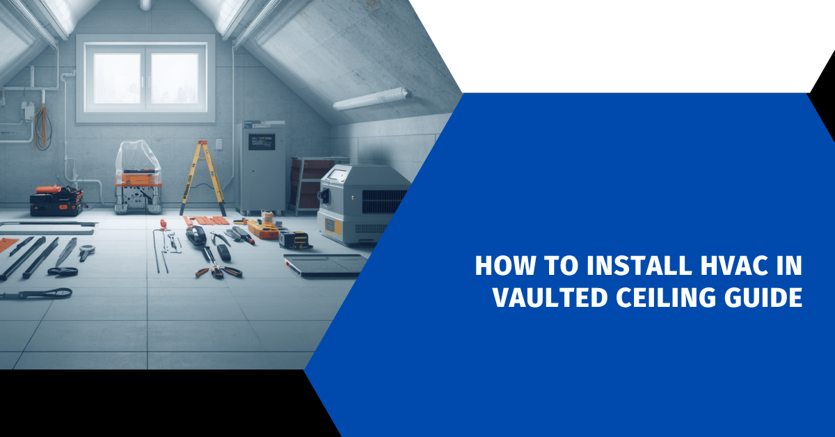 How to Install HVAC in Vaulted Ceiling Guide